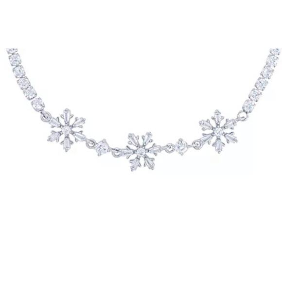 Silver Plated Bolo Bracelet Snowflake Holiday Fashion Style Elegant Trendy NEW - Picture 10 of 16